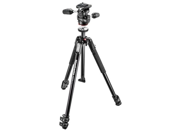 Manfrotto zestaw 190 X3 z głowicą 3W